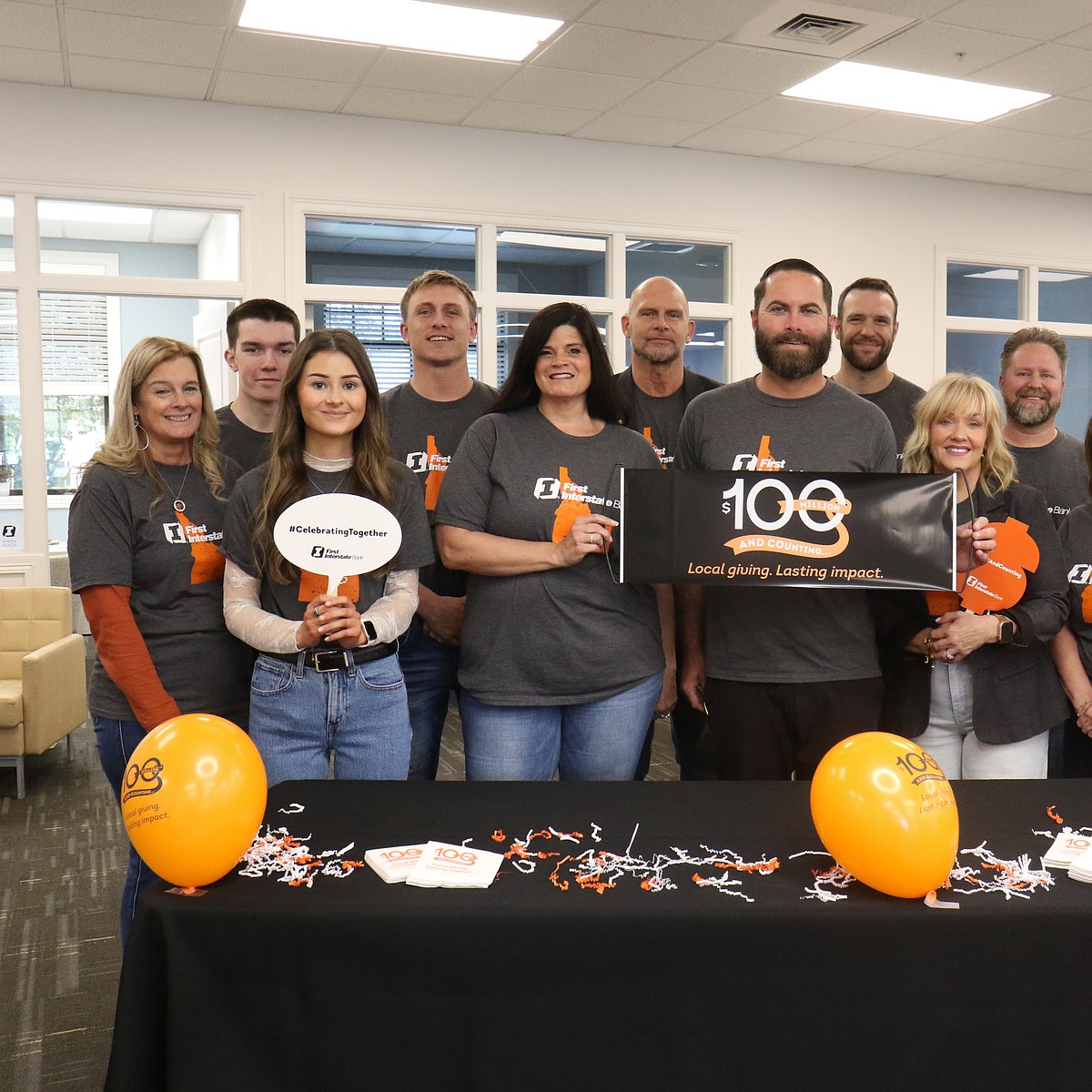 First Interstate marks philanthropic milestone | Hagadone News Network