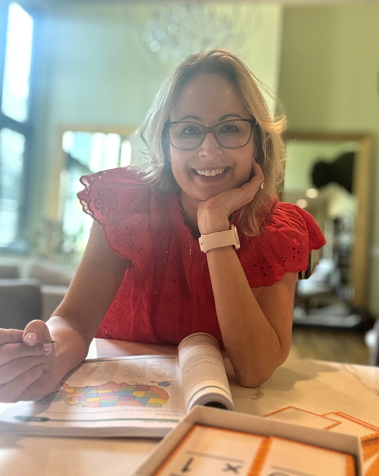 Mrs. Kootenai County Stormie Norton is brushing up in preparation for the "Are You Smarter Than a Fifth Grader?" competition that will be May 13 at the Best Western Plus Coeur d'Alene Inn. The event will support the Growing the STEM nonprofit.