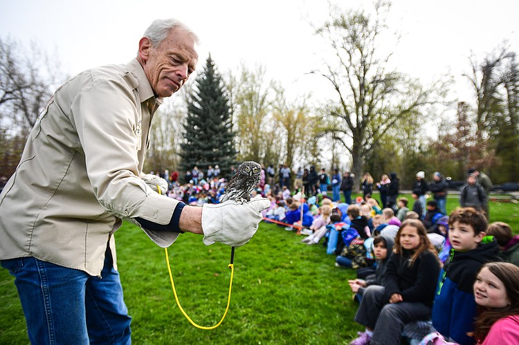PHOTOS: Third-graders celebrate Arbor Day at Kalispell's Lawrence Park