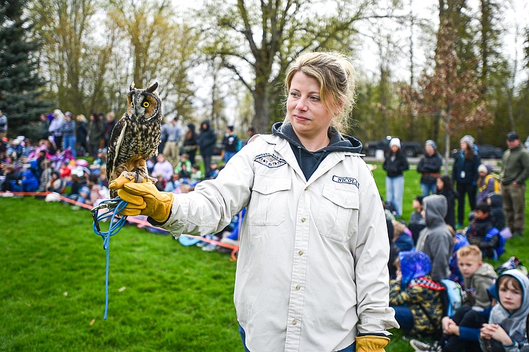 PHOTOS: Third-graders celebrate Arbor Day at Kalispell's Lawrence Park