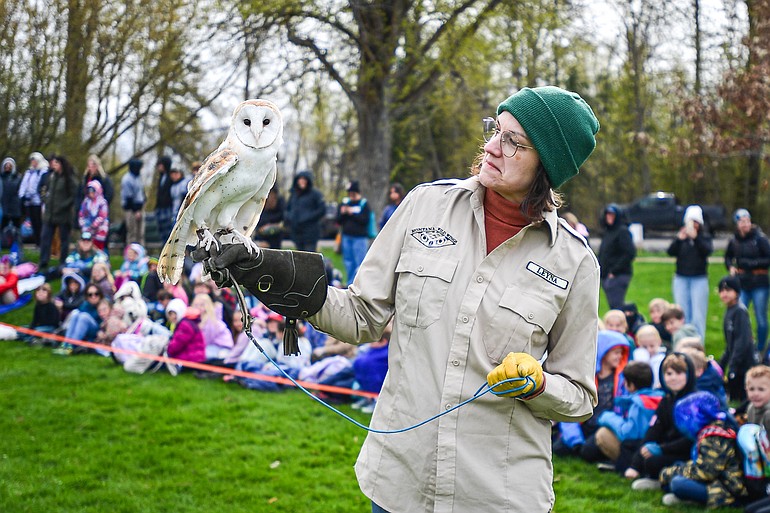 PHOTOS: Third-graders celebrate Arbor Day at Kalispell's Lawrence Park