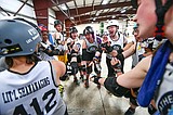 Jamming with the Flathead Valley Roller Derby league