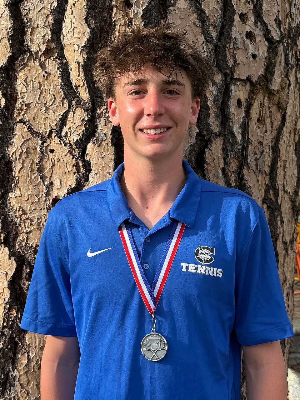 Courtesy photo
Coeur d'Alene High junior Samuel Mandel finished runner-up in the No. 2 boys singles bracket at the Inland Empire Tournament in Spokane on Saturday.