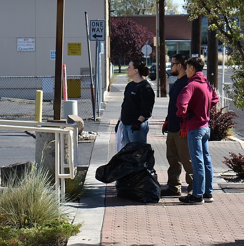 Volunteers clean up downtown ML, plant trees