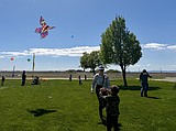 Kids, kites and color