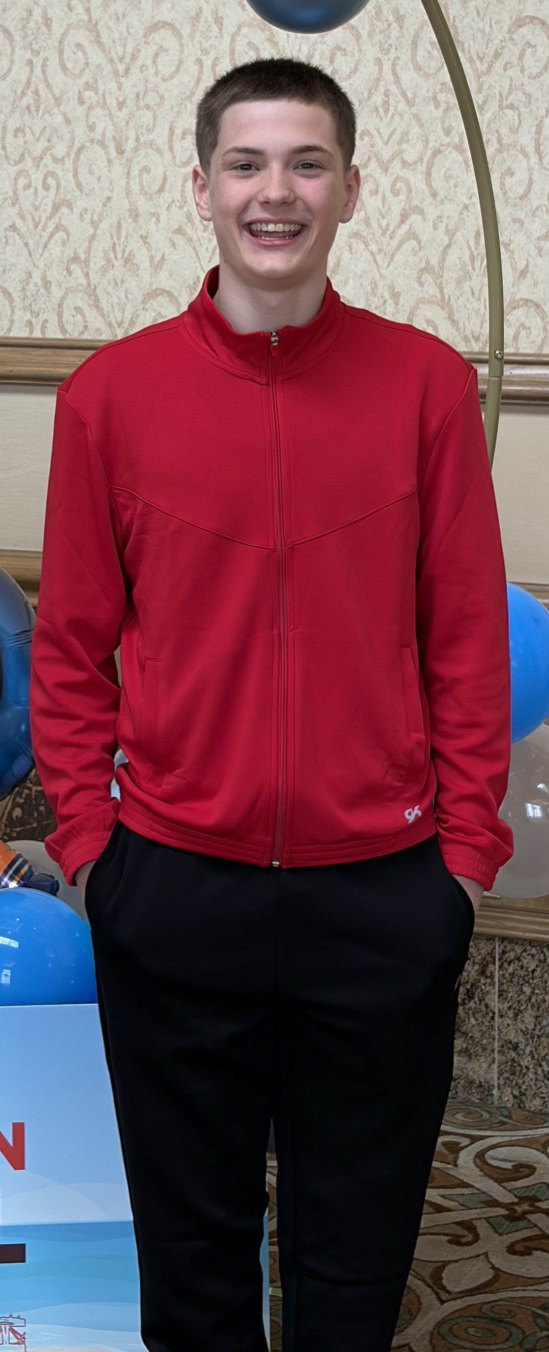Courtesy photo
Avant Coeur Gymnastics Level 9 Blaide Cotten at Men's Western Nationals in Galveston, Texas, competing against the top athletes on the Western side of the U.S. Blaide took 11th on High Bar and 16th All Around.