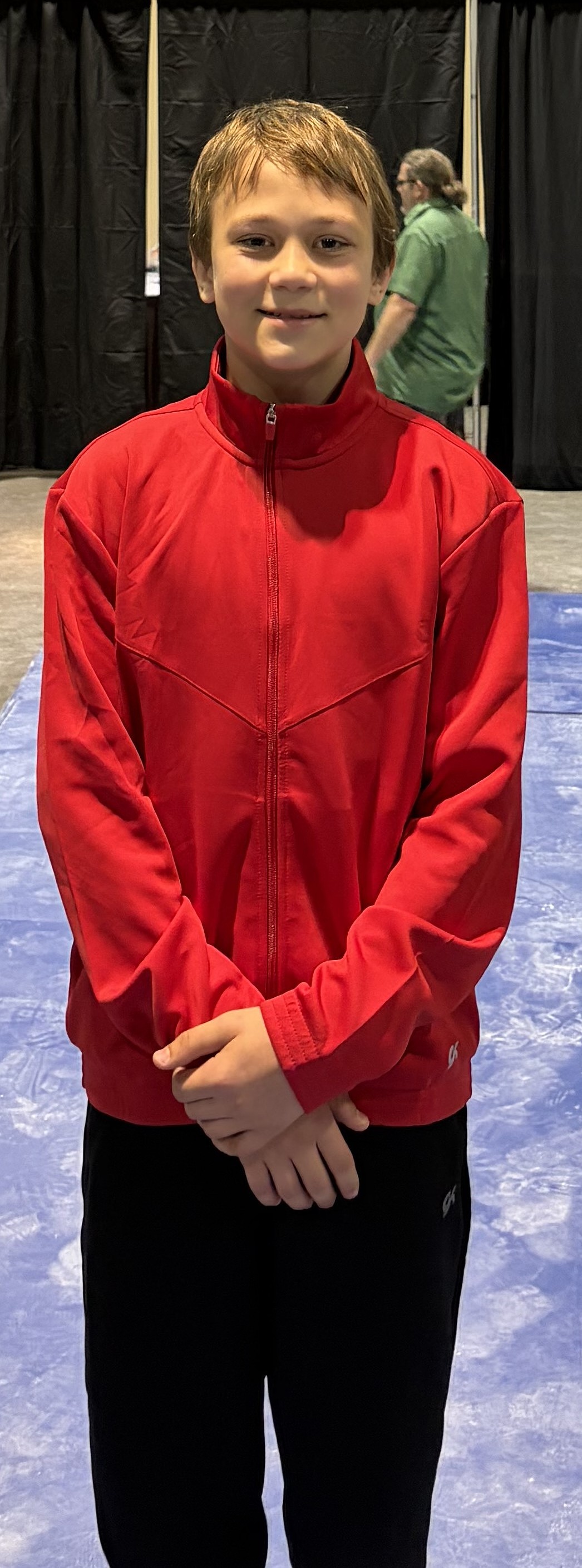 Courtesy photo
Avant Coeur Gymnastics Level 7 Yakym Teteria at Men's Western Nationals in Galveston Texas, competing against the top athletes on the Western side of the U.S. Yakym took took 11th on Rings and 15th All Around.