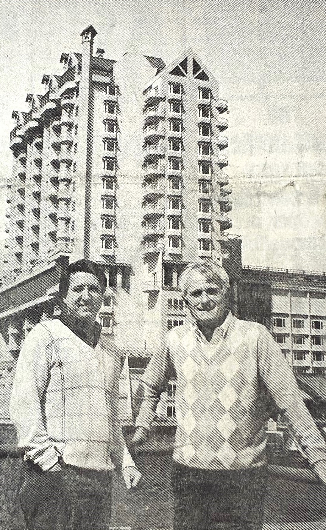 After assuming control of the Western Frontier hospitality company and the North Shore Resort in June 1983, partners Jerry Jaeger, left, and Duane Hagadone share a dream that transforms Coeur d’Alene.