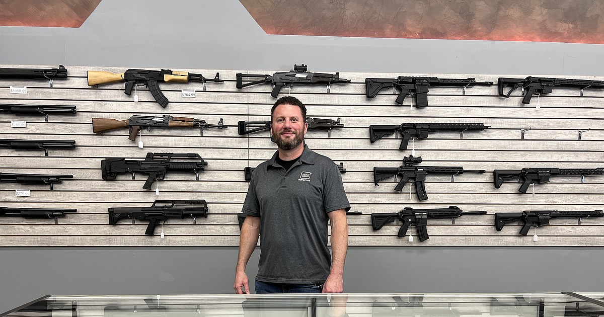 Brad's Guns opens in historic Kellogg building