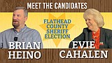 Meet the candidates: Sheriff Brian Heino and Evie Cahalen for Flathead County Sheriff