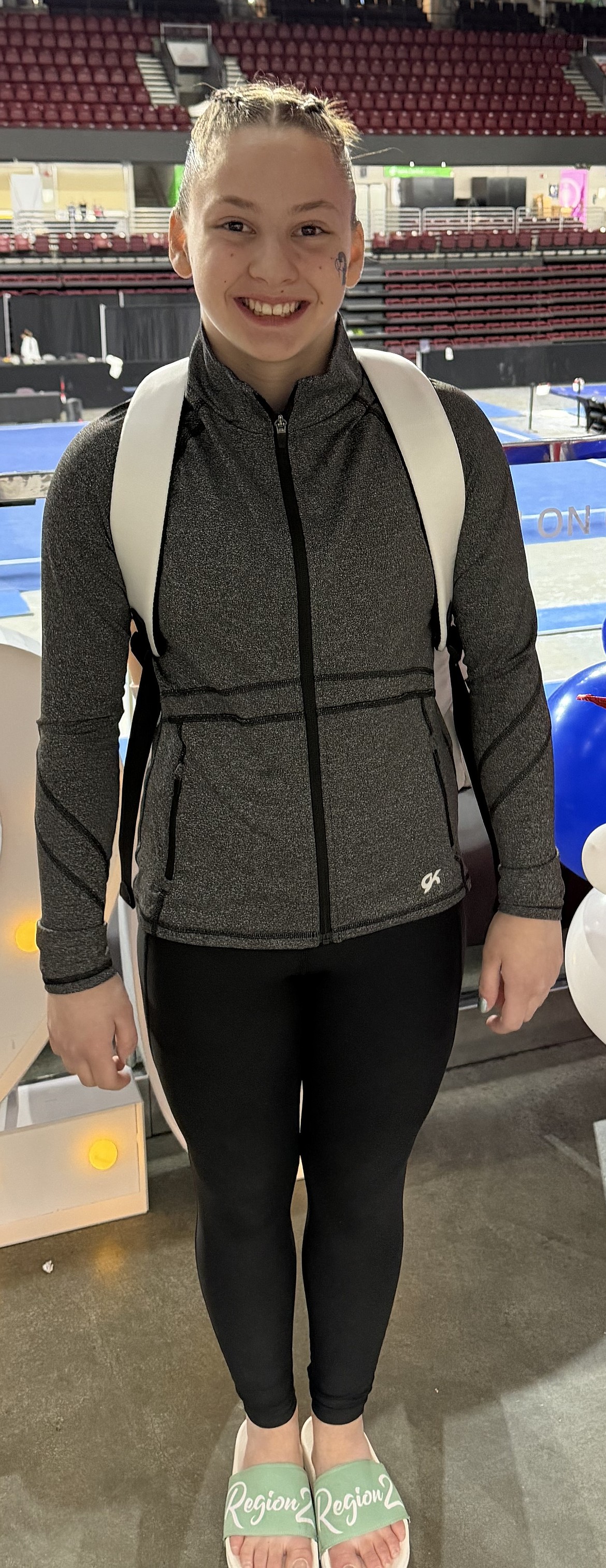 Courtesy photo
Avant Coeur Gymnastics Level 9 Kaylee Strimback took 10th Place on Vault at the Western National Championships in Boise for the Junior 5s.