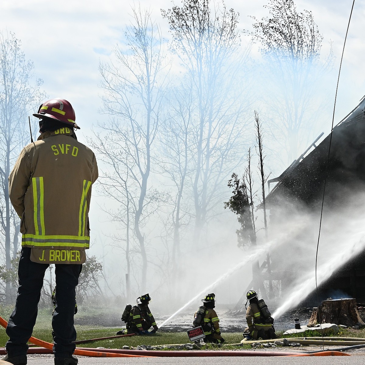Dozens of firefighters respond to house fire in Evergreen | Hagadone ...