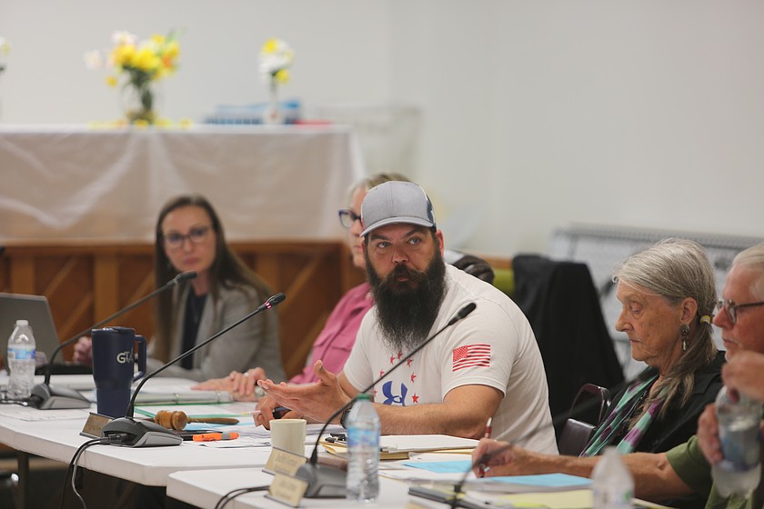 The Soap Lake City Council unanimously approved an ordinance to adopt a performance-based salary range for Mayor Peter Sharp, setting his monthly compensation between $0 and $600 depending on whether he meets seven job requirements listed out in the ordinance.