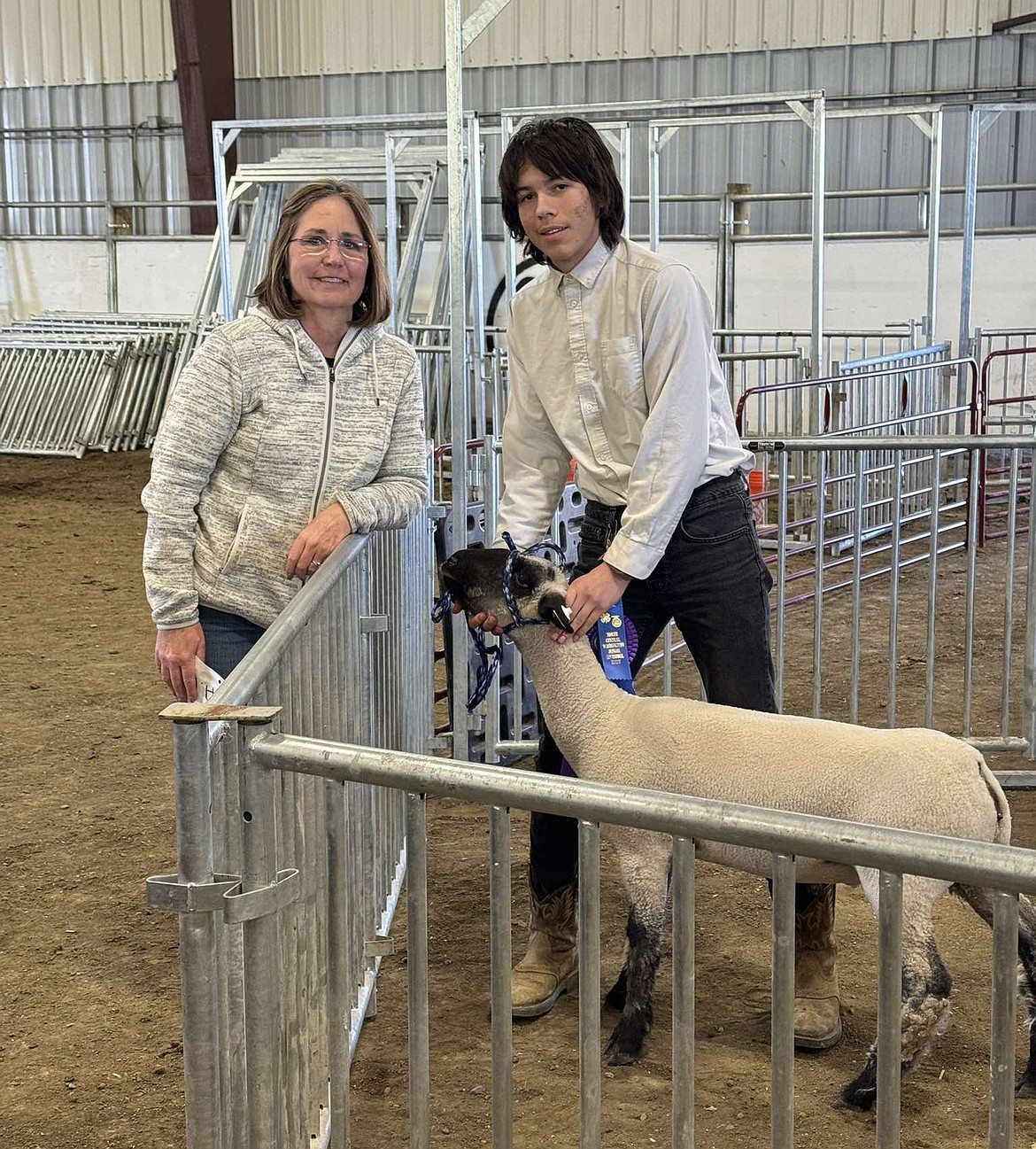 Youth exhibitors showed sheep, goats, cattle and pigs at the North Central Washington Junior Livestock Sale in March.