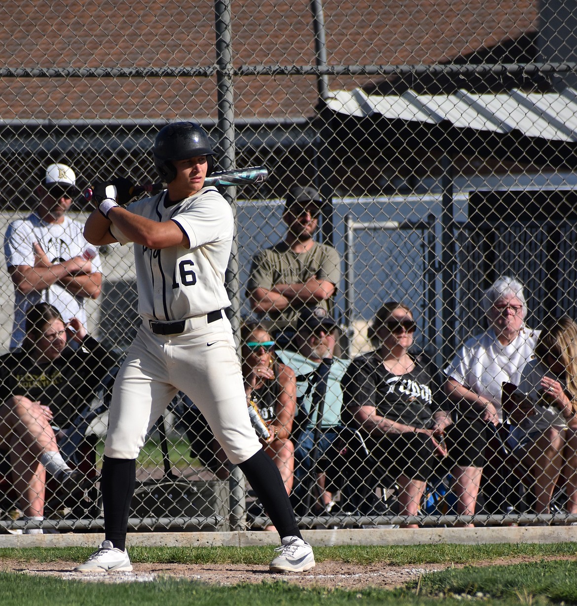 Tyce Christensen from the Knights steps up to the plate Thursday against Connell.