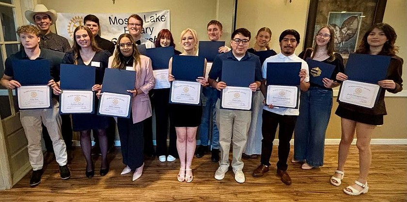 Fifteen Moses Lake-area students received scholarships totaling more than $70,000 from the Rotary Club of Moses Lake and the Rotary Scholarship Foundation.