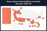 Idaho’s roads are getting rougher, new study shows.