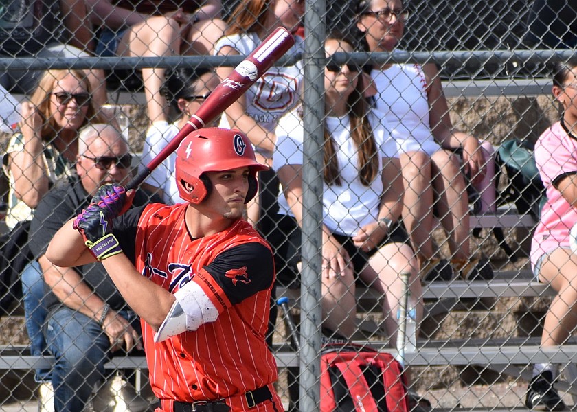 Huskies player RJay Garza steps up to bat in Tuesday’s game against East Valley.