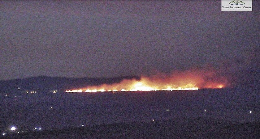 A large wildfire closed state Route 24 Sunday night. However, traditional public alerts were not issued from the Grant County Sheriff’s Office or the Washington State Patrol. Both cited communications issues within their respective agencies.