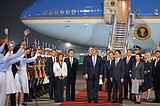 The Latest: Trump in China for Xi meeting to focus on Iran war, trade and US arms sales to Taiwa