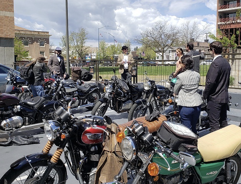Riders support men's health issues in style