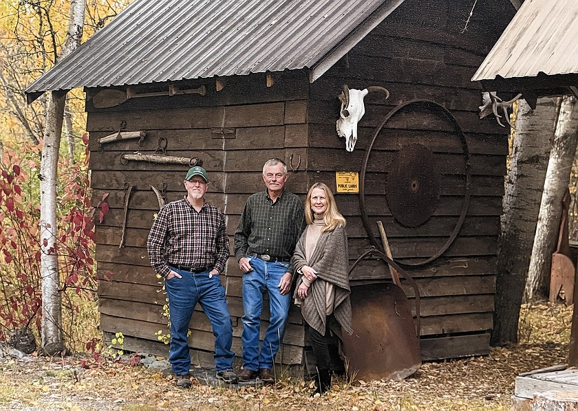Ed Gillenwater, Denny Kellogg and Tabby Ivy are the team behind the Bigfork History Project and "Bigfork: A Montana Story" documentary (Courtesy Ed Gillenwater)