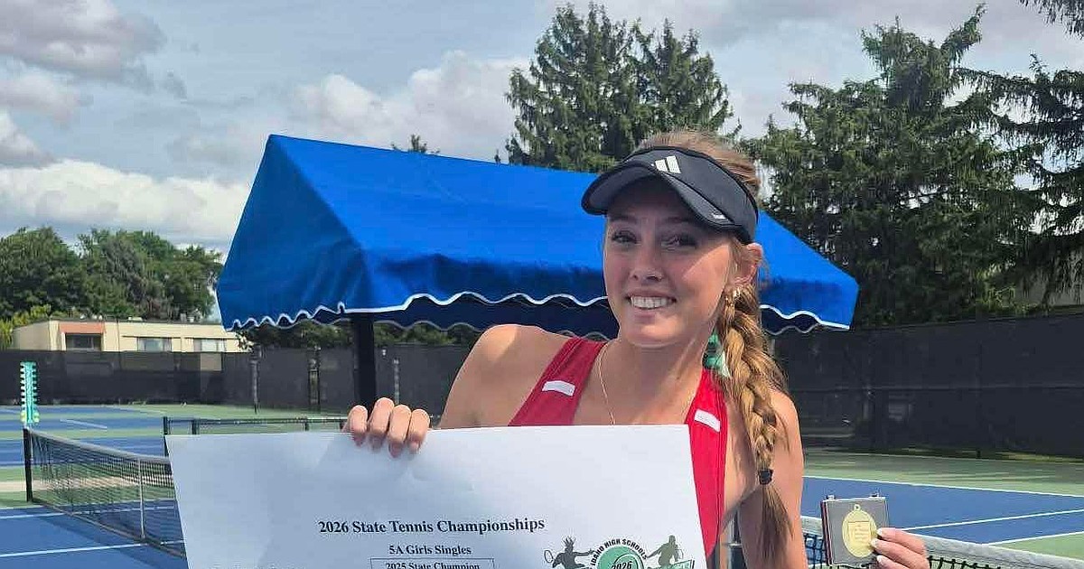 PREP TENNIS: Rickert rallies to third consecutive 5A State Championship title