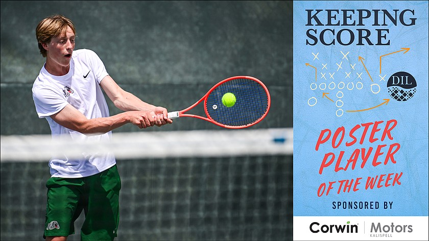 This week’s Poster Player of the Week, presented by Corwin Motors, goes to Whitefish tennis standout Jack Oehlerich.
