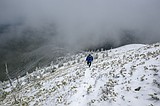 A snowy hike in May fits the Sunday bill