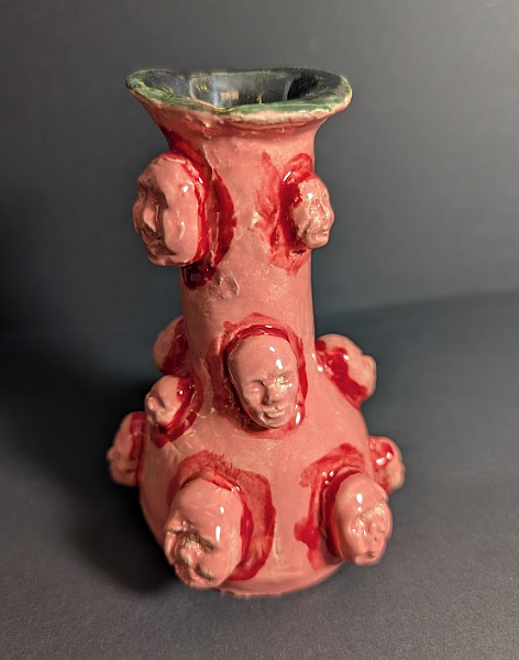 "Baby Vase," by Hazel Stapler, 11th grade, Timberlake High School.