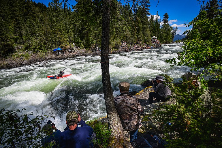 PHOTOS: Kayakers battle the Wild Mile at Bigfork Whitewater Festival