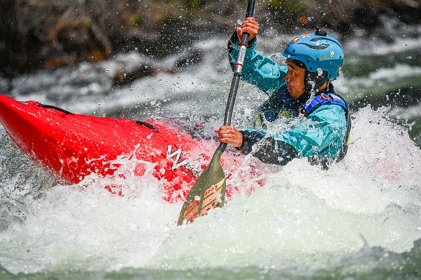 PHOTOS: Kayakers battle the Wild Mile at Bigfork Whitewater Festival