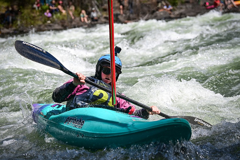 PHOTOS: Kayakers battle the Wild Mile at Bigfork Whitewater Festival