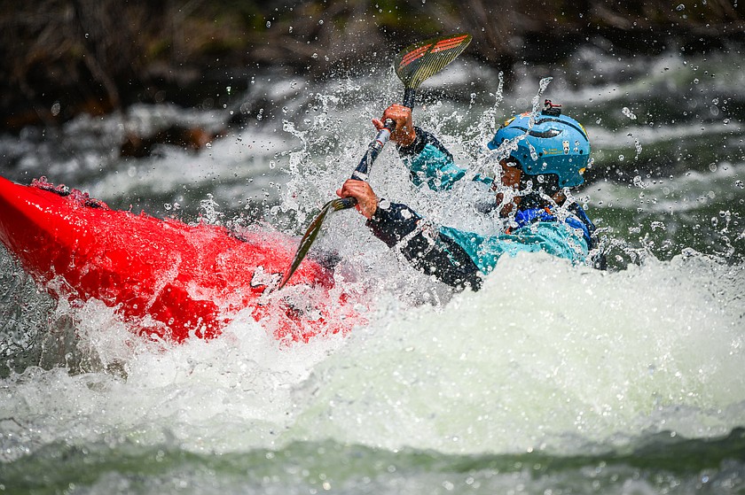 PHOTOS: Kayakers battle the Wild Mile at Bigfork Whitewater Festival