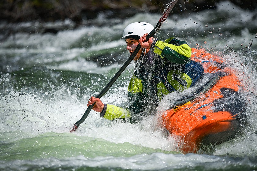 PHOTOS: Kayakers battle the Wild Mile at Bigfork Whitewater Festival