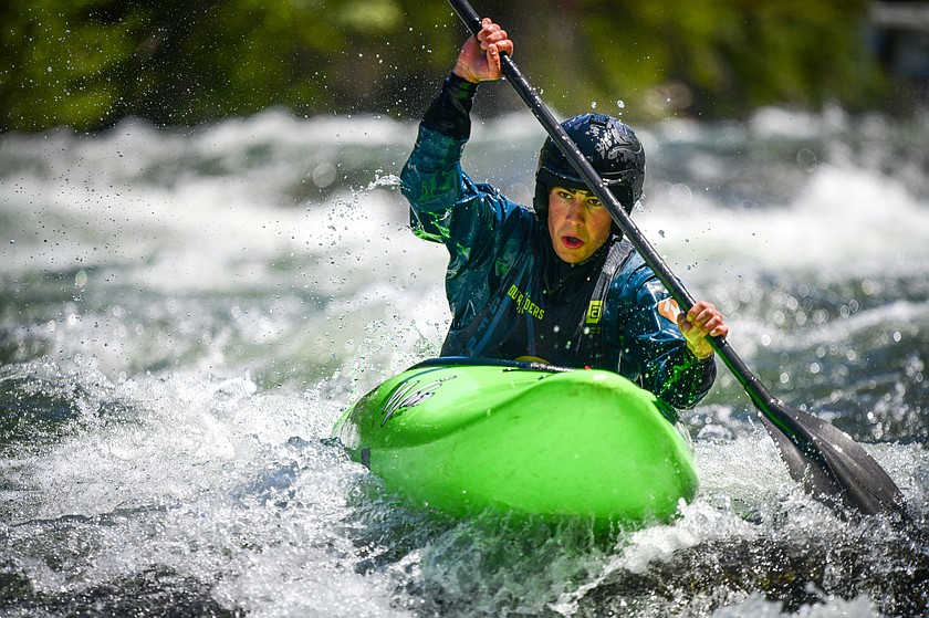 PHOTOS: Kayakers battle the Wild Mile at Bigfork Whitewater Festival