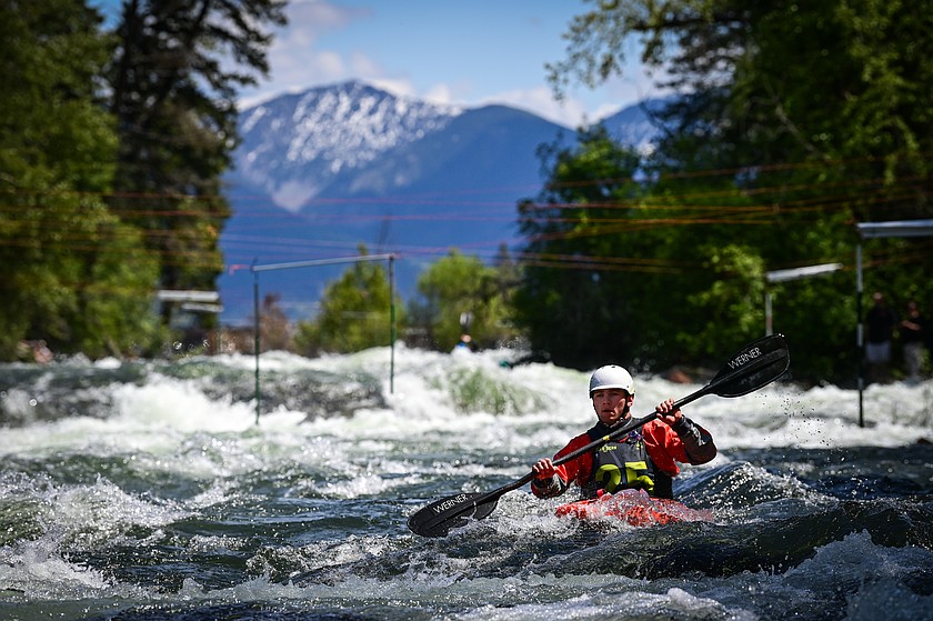 PHOTOS: Kayakers battle the Wild Mile at Bigfork Whitewater Festival