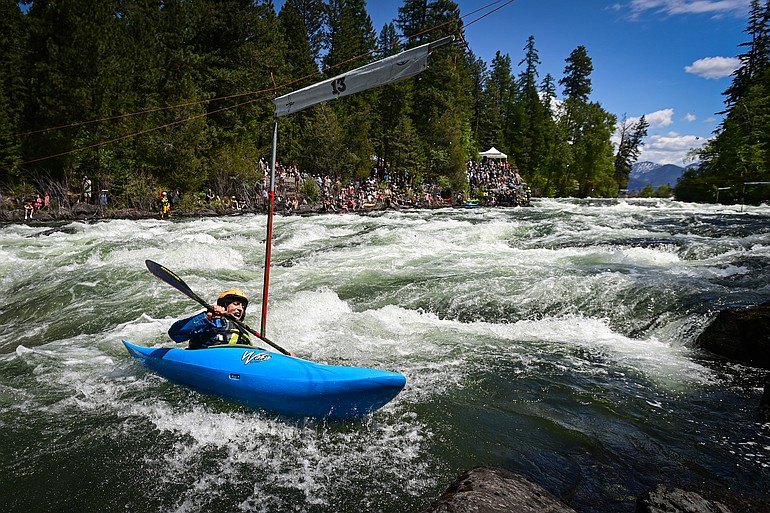 PHOTOS: Kayakers battle the Wild Mile at Bigfork Whitewater Festival