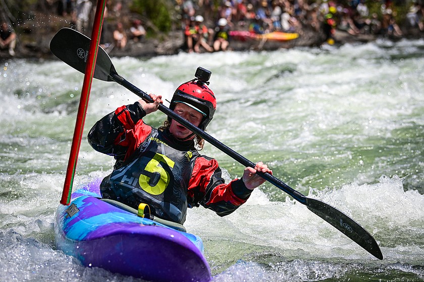 PHOTOS: Kayakers battle the Wild Mile at Bigfork Whitewater Festival