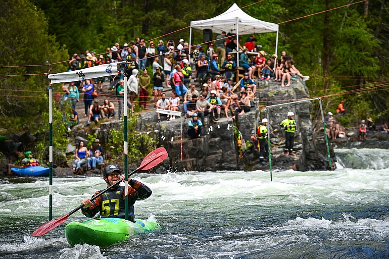 PHOTOS: Kayakers battle the Wild Mile at Bigfork Whitewater Festival