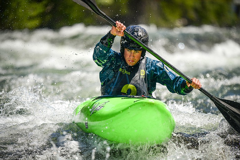 PHOTOS: Kayakers battle the Wild Mile at Bigfork Whitewater Festival