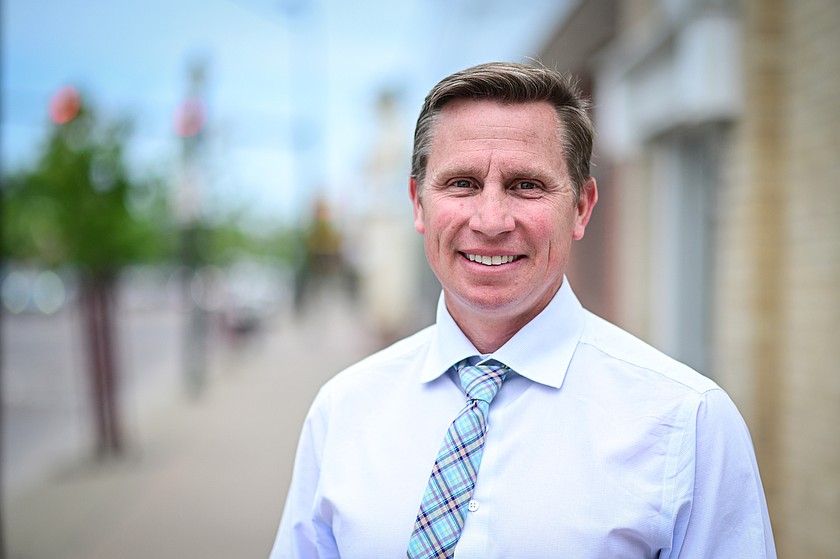 Matt Jensen, Superintendent of Kalispell Public Schools, on Tuesday, May 26. (Casey Kreider/Daily Inter Lake)