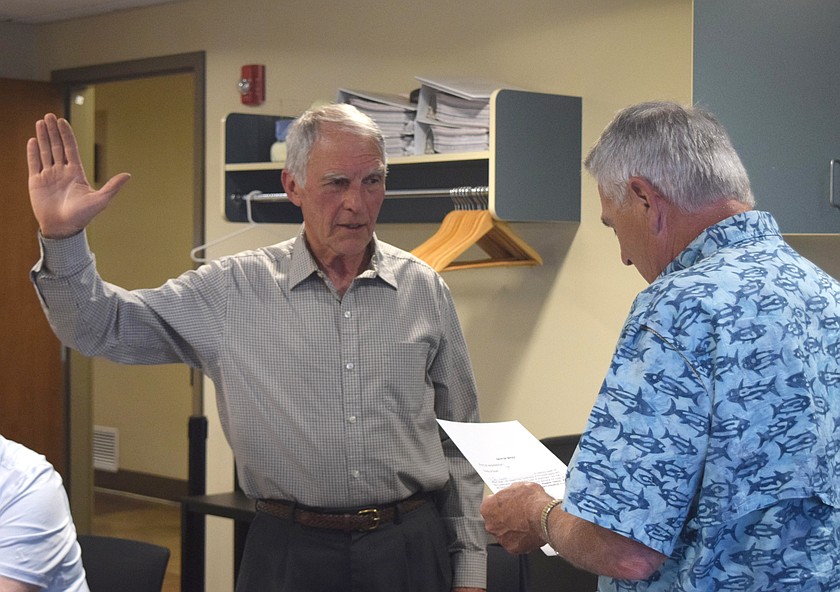 Dr. Lowell Allred was appointed to fill a vacant seat on the Columbia Basin Hospital Board of Commissioners Tuesday night. Allred practiced family medicine in Ephrata for nearly 40 years before retiring a couple of years ago.