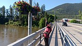 Flower baskets return to Superior's Veterans Bridge