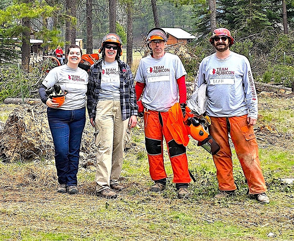 Volunteer group helps with Lincoln Co. disaster cleanup