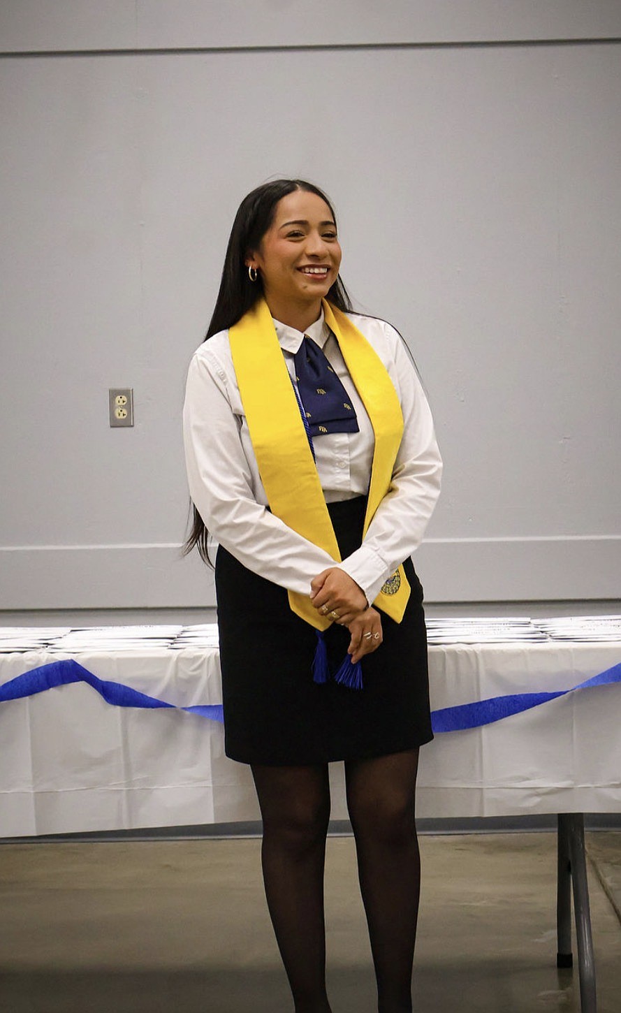 Moses Lake High School FFA student Arielle Montoya has been elected state FFA treasurer.