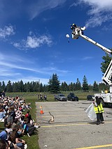 Sagle Elementary puts engineering skills to the test in annual Egg Drop Challenge