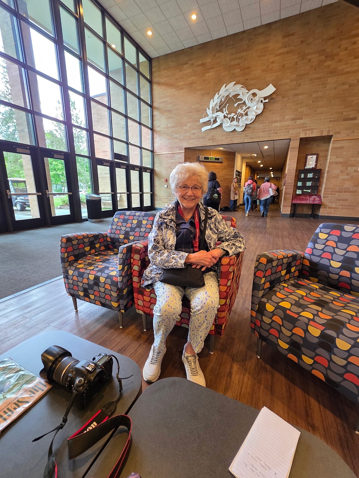 Kathi David, 83, returned for the second annual North Idaho Women and Their Money Conference held at North Idaho College Campus on Tuesday.