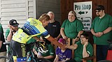 PSNI welcomes Trans-Am cyclists