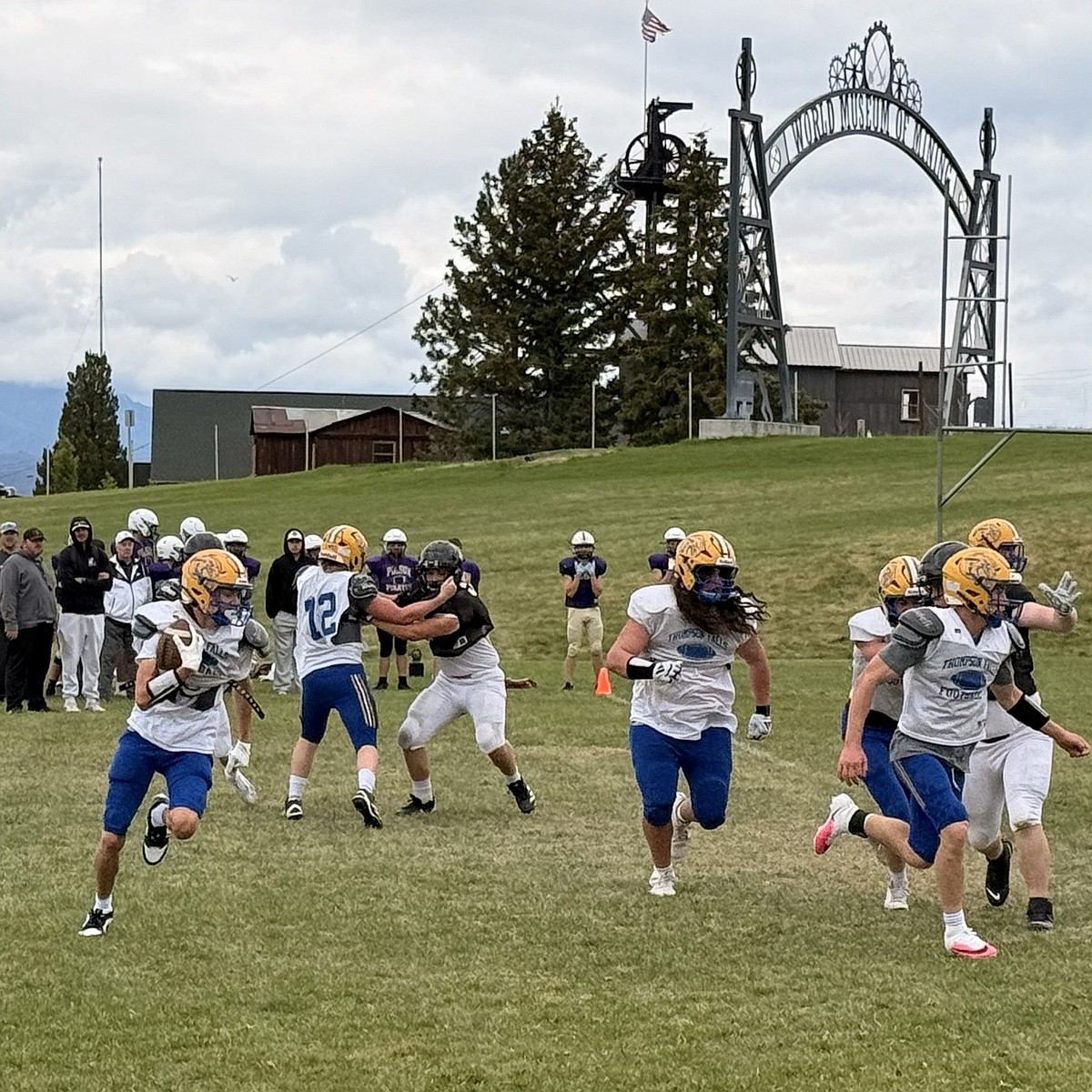 Hawks attend Montana Tech grid camp